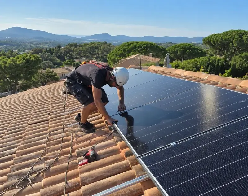 Installateur panneaux solaires Puy-Saint-Martin — pose photovoltaïque sur toiture