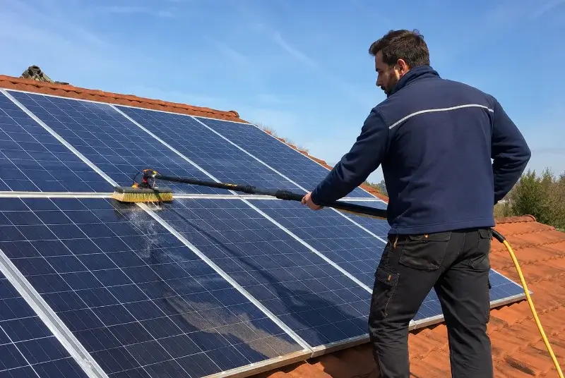 Nettoyage et entretien de panneaux solaires à Puy-Saint-Martin