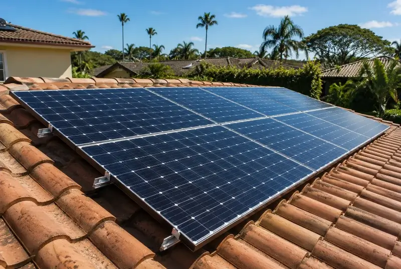 Installation de panneaux solaires à Puy-Saint-Martin